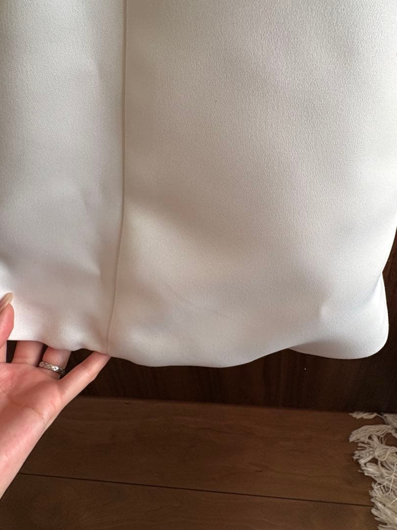 ドレスプロダクション (W253） パフスリーブ　ウェディングドレス