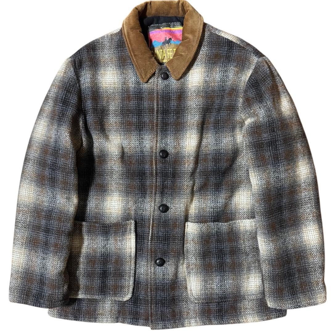 SANTA FE TRAIL USA製 襟コーズ オンブレジャケット Mサイズ