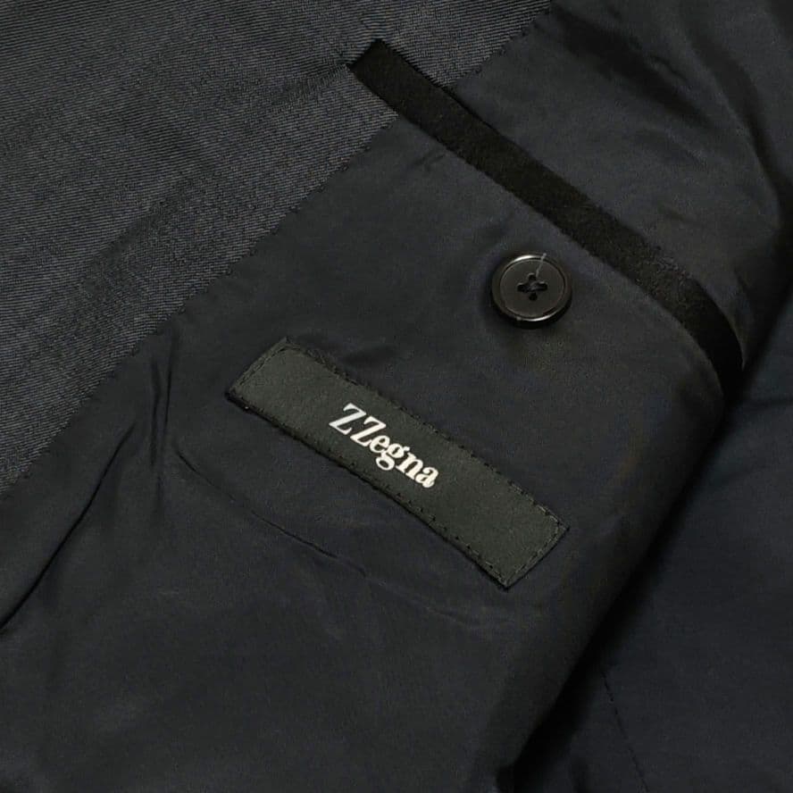 美品✨Z zegna ジーゼニア テーラードジャケット ２つボタン モヘア混薄手