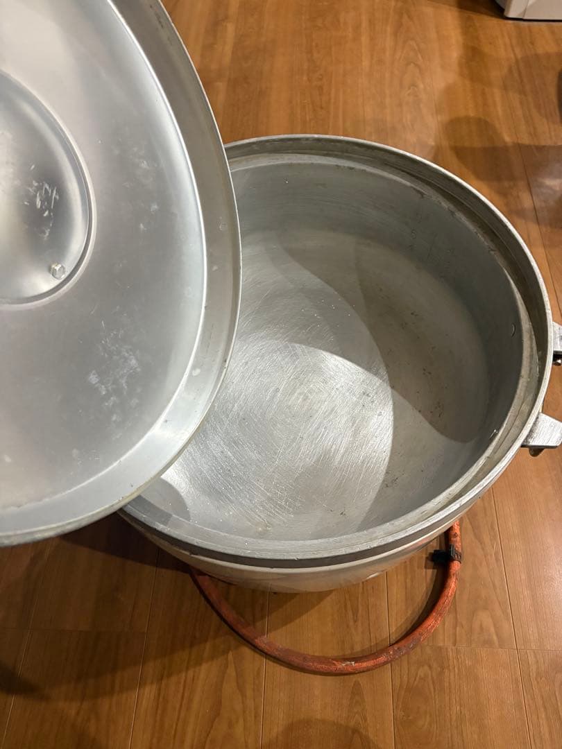 リンナイ　業務用　炊飯釜　LPガス用　2033年迄の調整器付き