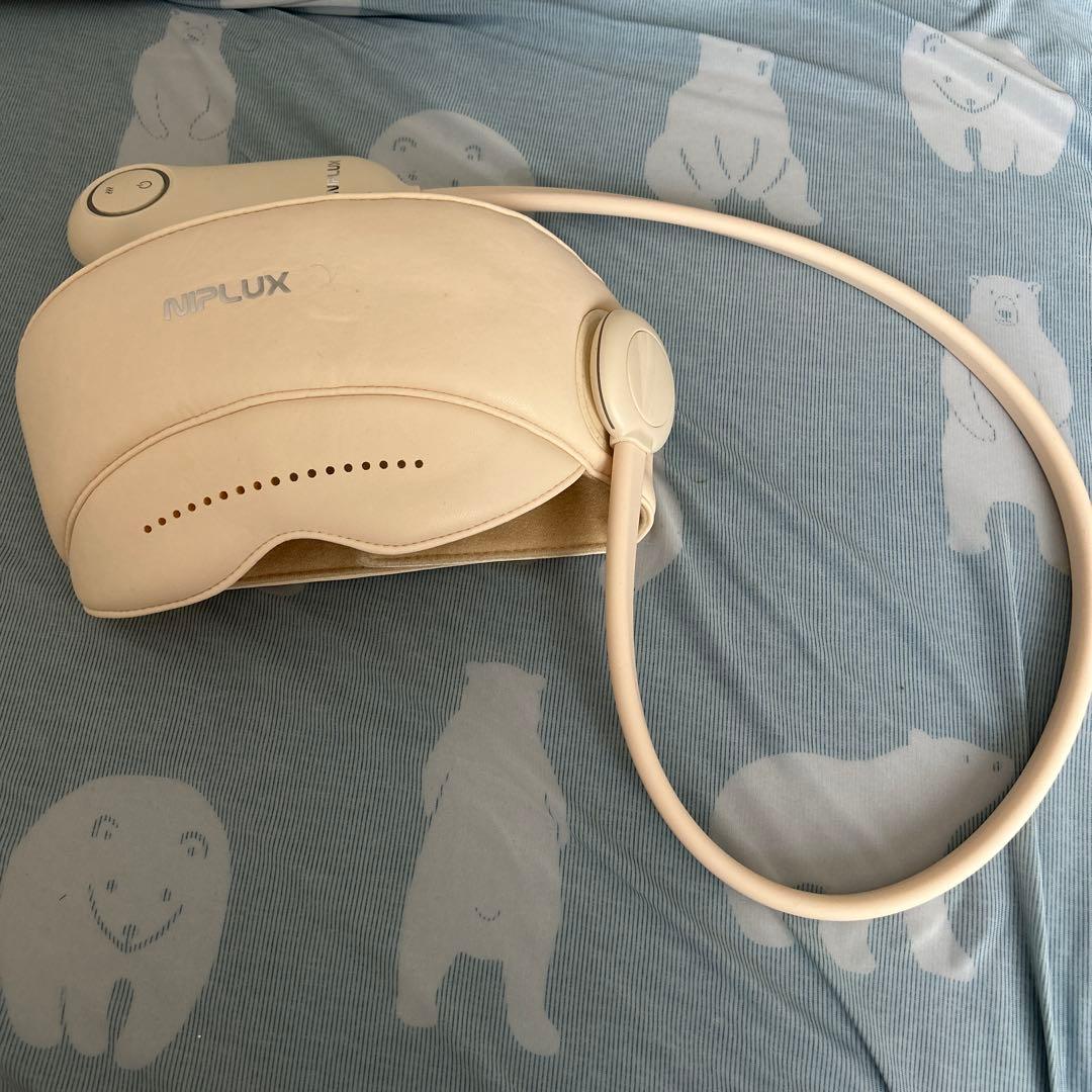 【中古】NIPLUX アイマッサージャー アイボリー　チルメット