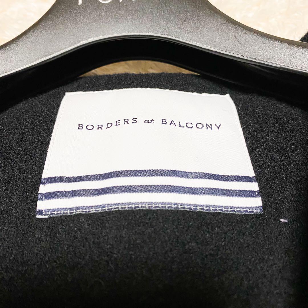 ボーダーズアットバルコニー　ジレ　ベスト　ロングワンピース　ウール100%