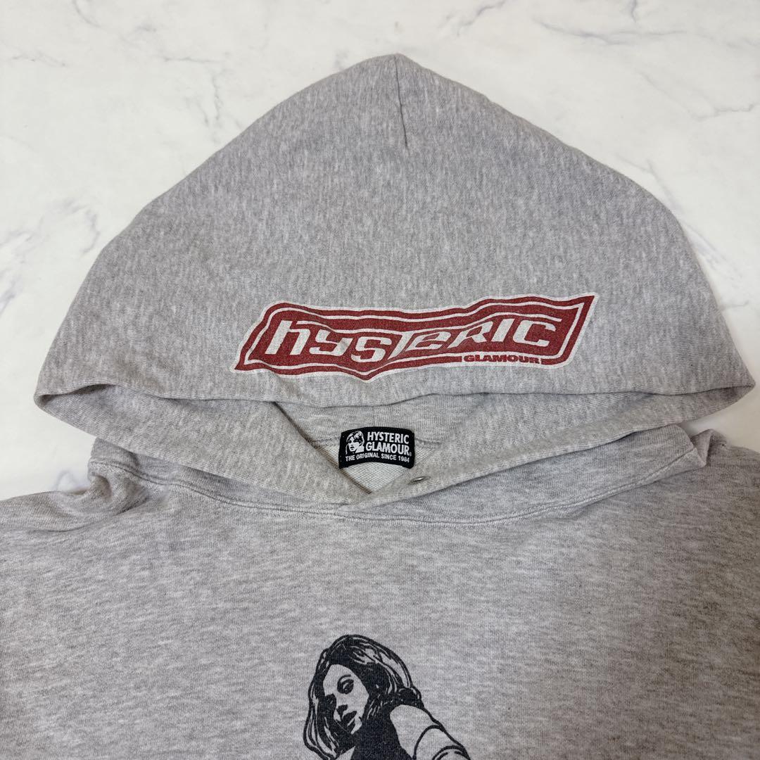 HYSTERIC GLAMOUR ヴィクセンガール　パーカー　グレー