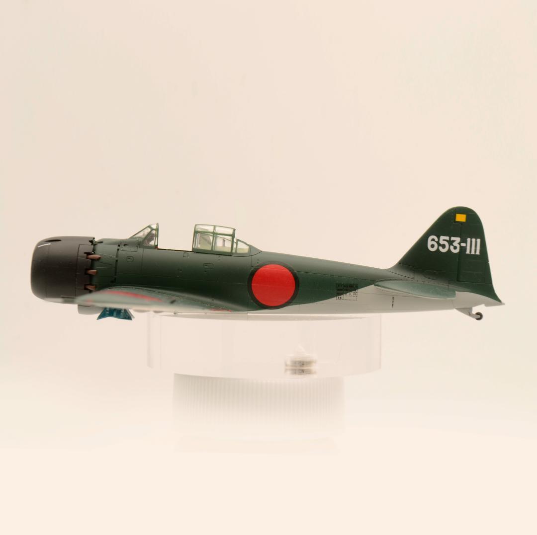 Ichi Tanakaです。1008 タミヤ 零戦五二型 プラモ 完成品