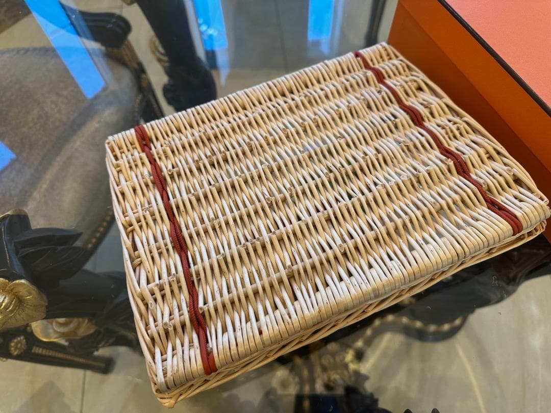 ◆エルメス HERMES レクタンギュラートレー＜オズレ＞ 定価23.1万円◆