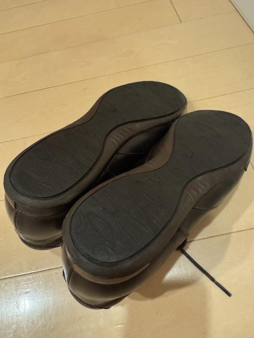 美品　大塚製靴　ジェントル　ビジネススニーカー HS-6009 チョコ ブラウン