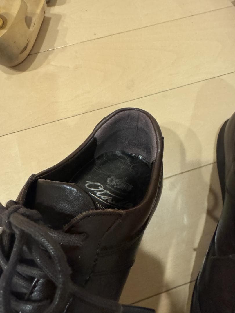 美品　大塚製靴　ジェントル　ビジネススニーカー HS-6009 チョコ ブラウン