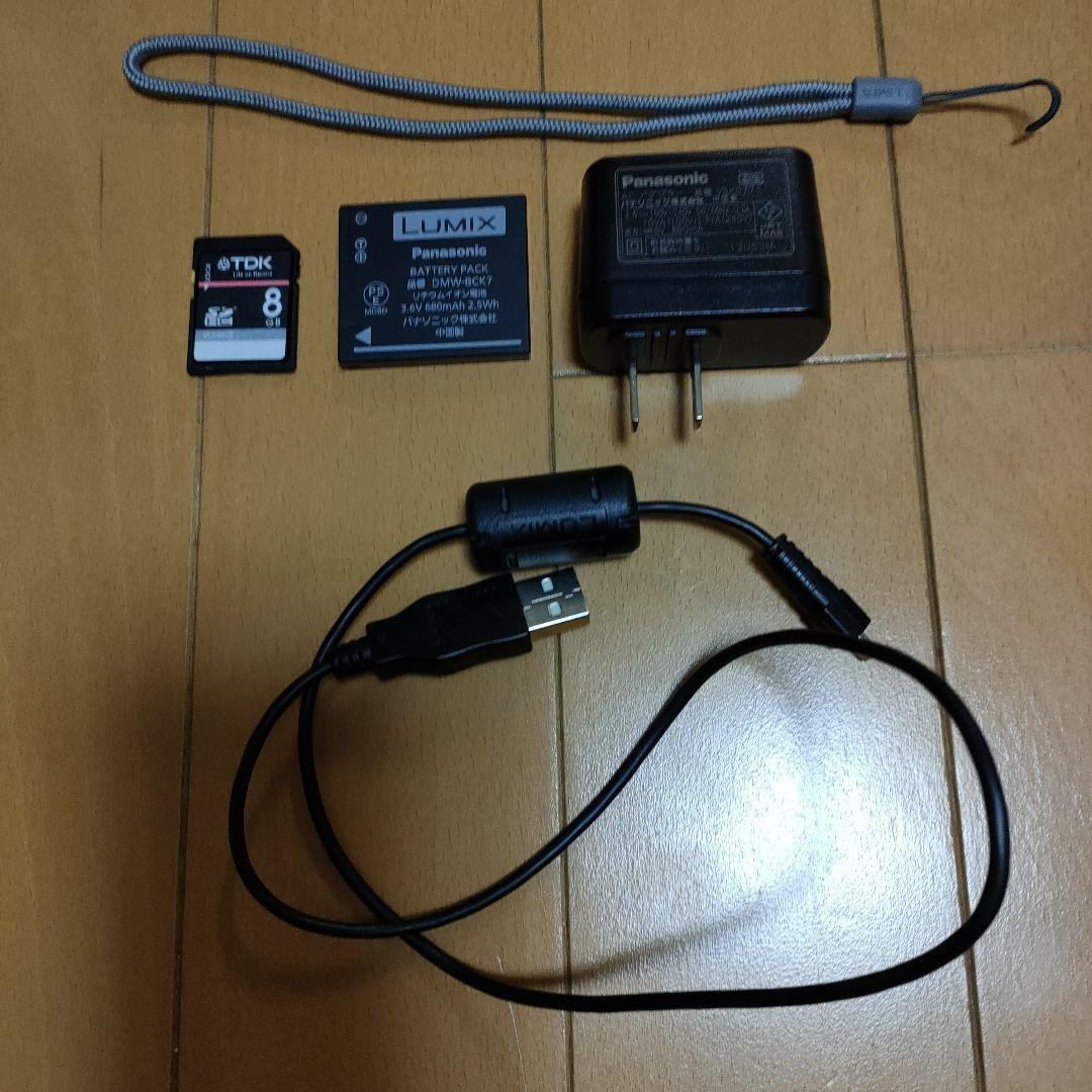 PanasonicLUMIX　デジタルカメラDMC−FX80　SDカード付き
