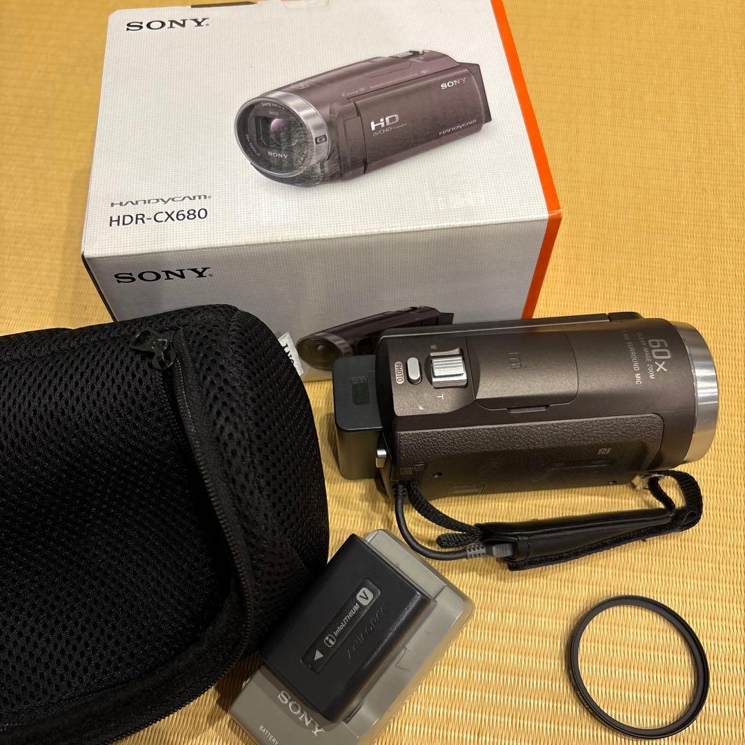SONY ハンディカム HDR-CX680 ブラウン 美品