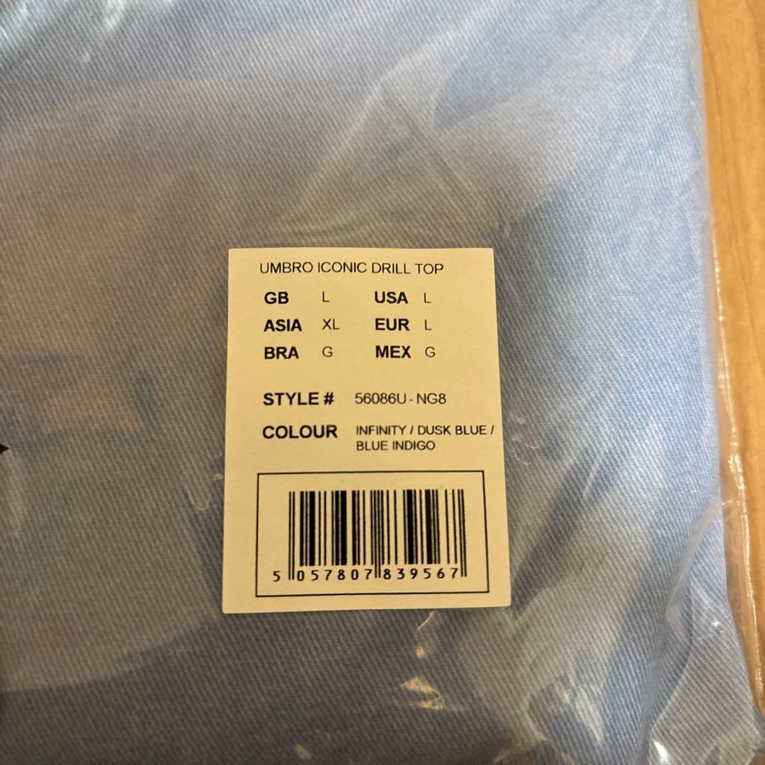 【新品未開封】UMBRO ICONIC DRILL TOPリアム　oasis ②