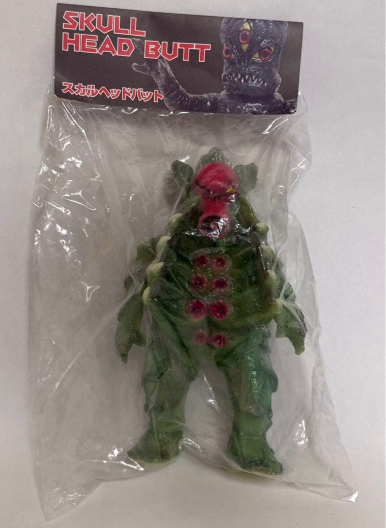 マーミット スカルヘッドバット GREEN DEVIL GID ソフビ
