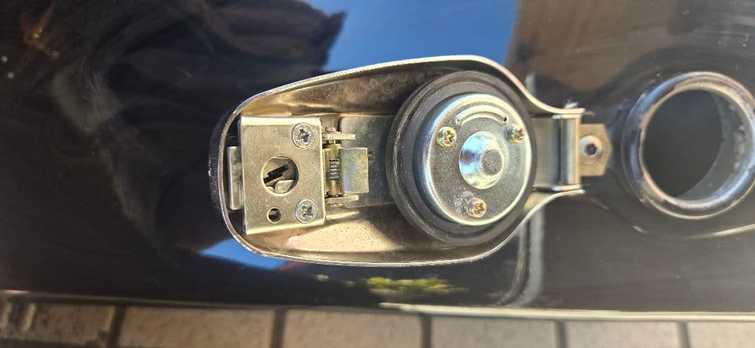 SR400 SR500 ザグリ タンク サイドカバー セット