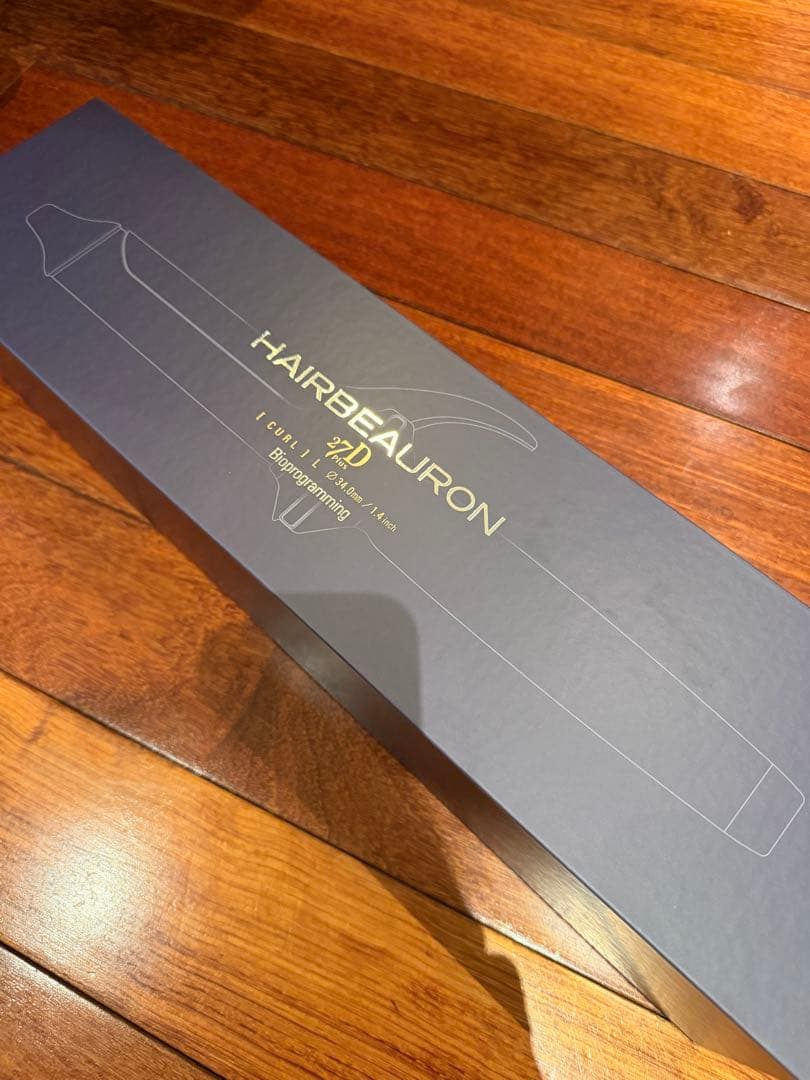 AIRBEACRON カールヘアアイロン ブラック ヘアビューロン27d