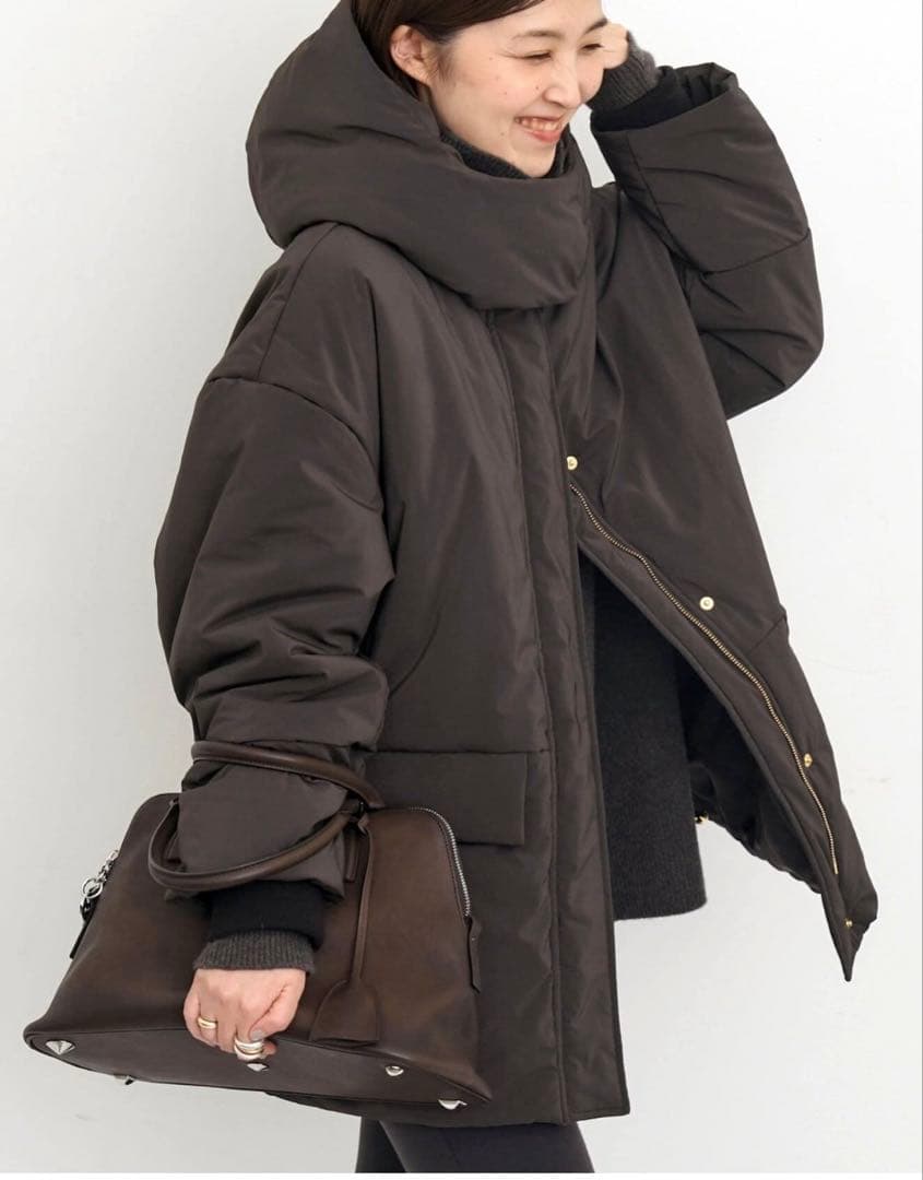 ジャケット・アウター L'Appartement LISIERE 2way Padding Coat