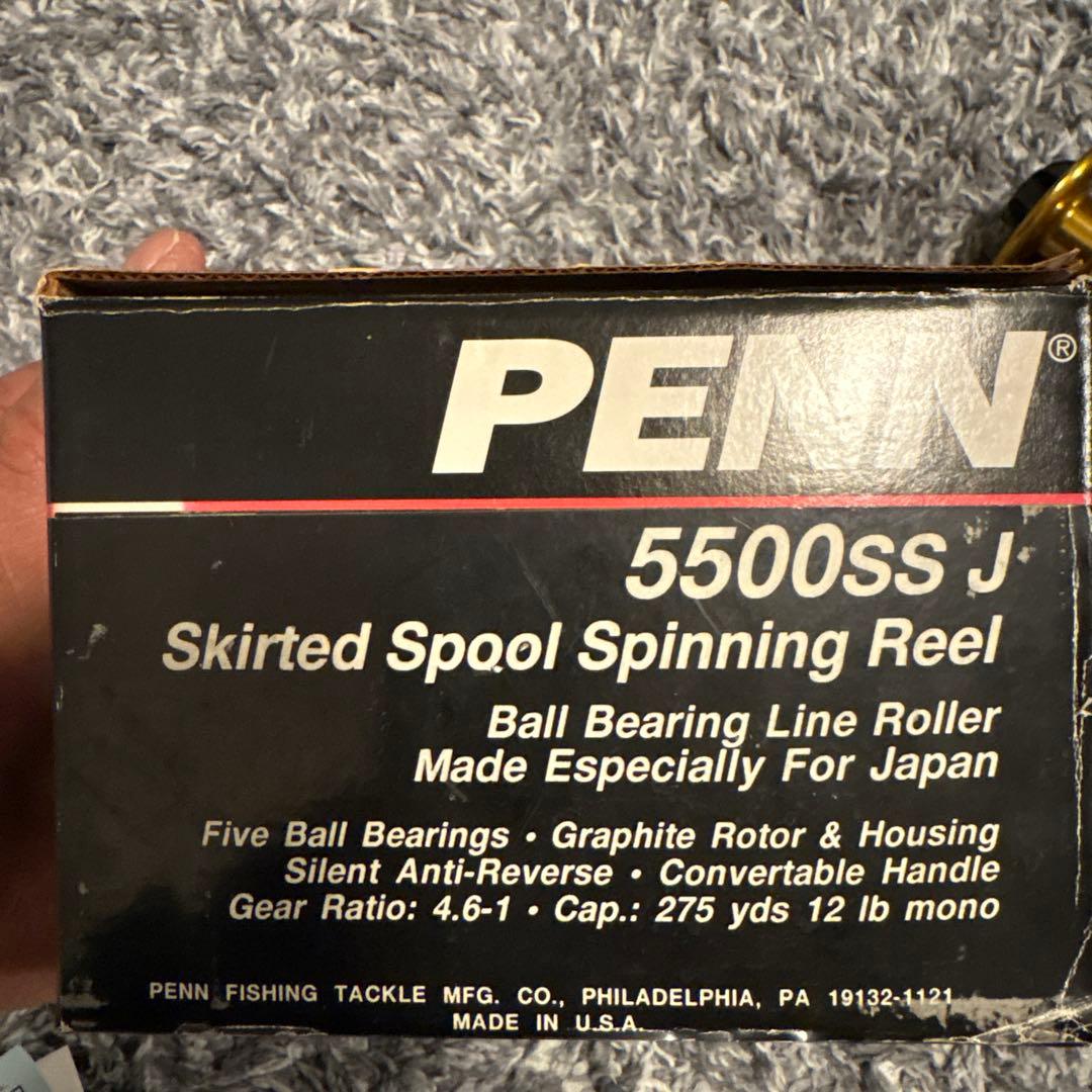 PENN リール　5500SS 4.6:1 新品未使用品
