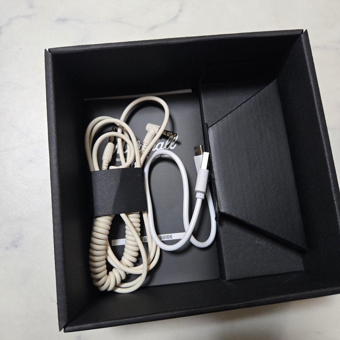 Marshall Major V ワイヤレスヘッドホン ホワイト