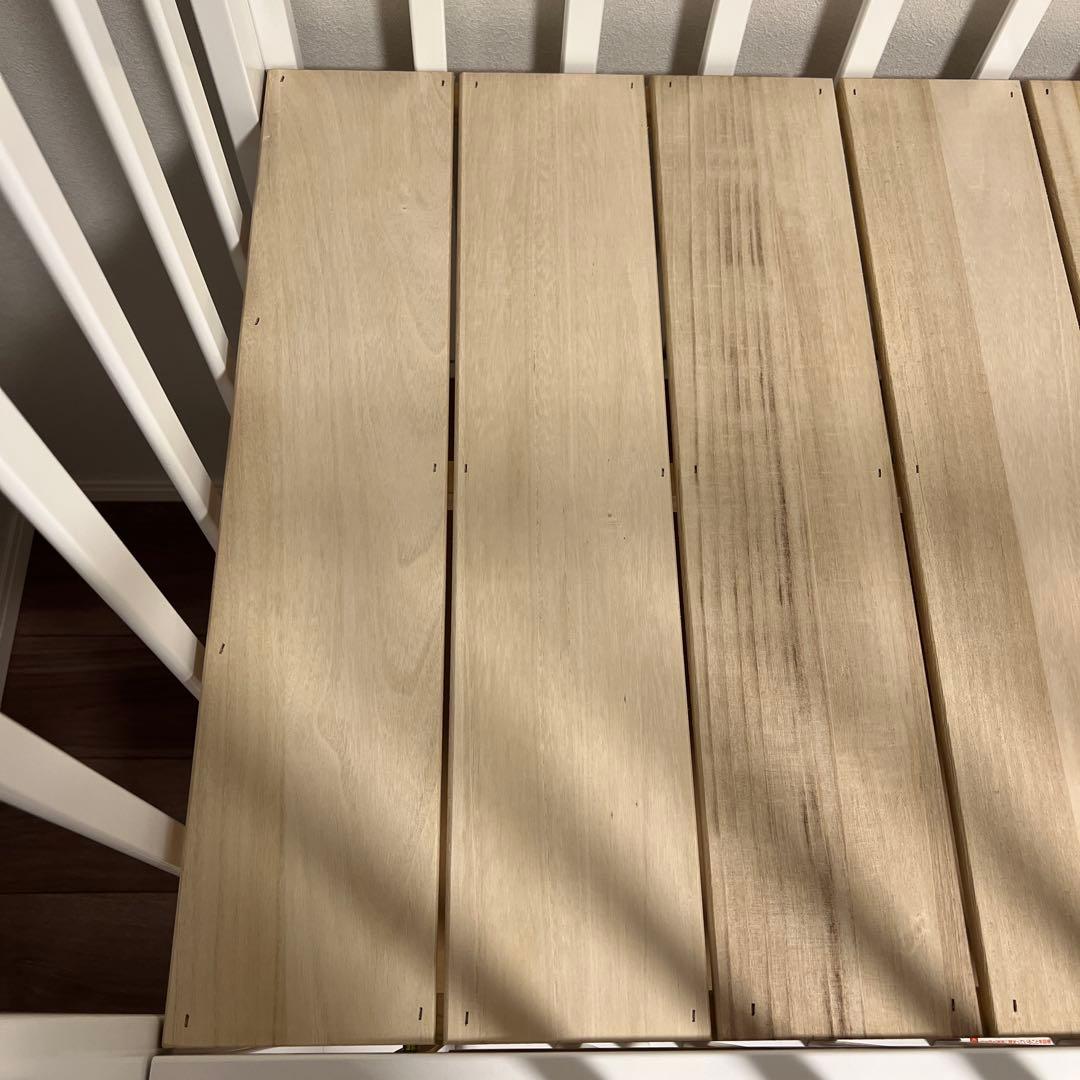 カトージ　katoji ハイポジション　ミニベビーベッド　ホワイト