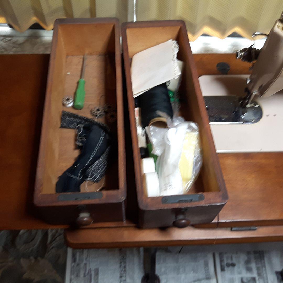 当時物シンガーミシンsingerミシンSINGERミシン 稼働品 皮ベルト無し