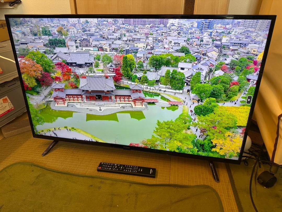 アイリスオーヤマ　IRISOHYAMA　4k対応　テレビ　43UB10PB　綺麗