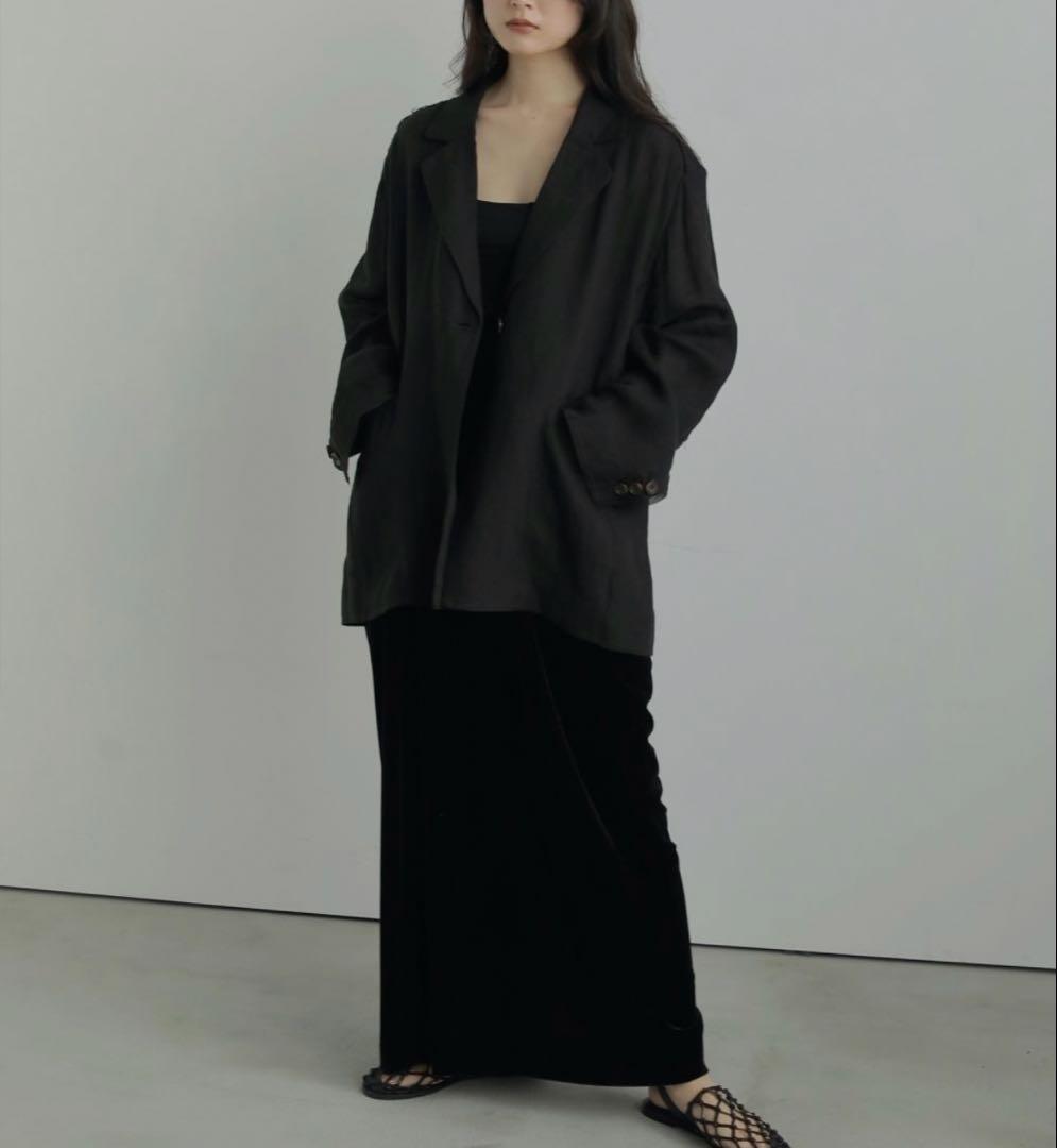 anukeリネンシアージャケット新作