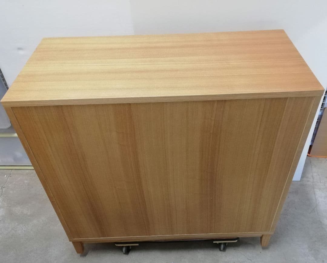 無印良品オークウッド 4段チェスト(幅95.5*奥行44.5*高さ90cm)