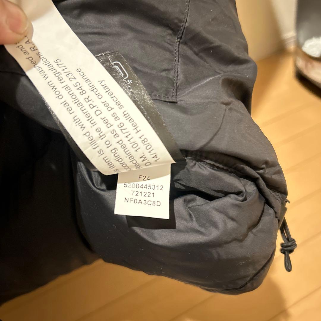 美品　正規品‼️ノースフェイスレトロヌプシジャケット　ブラックXSサイズ