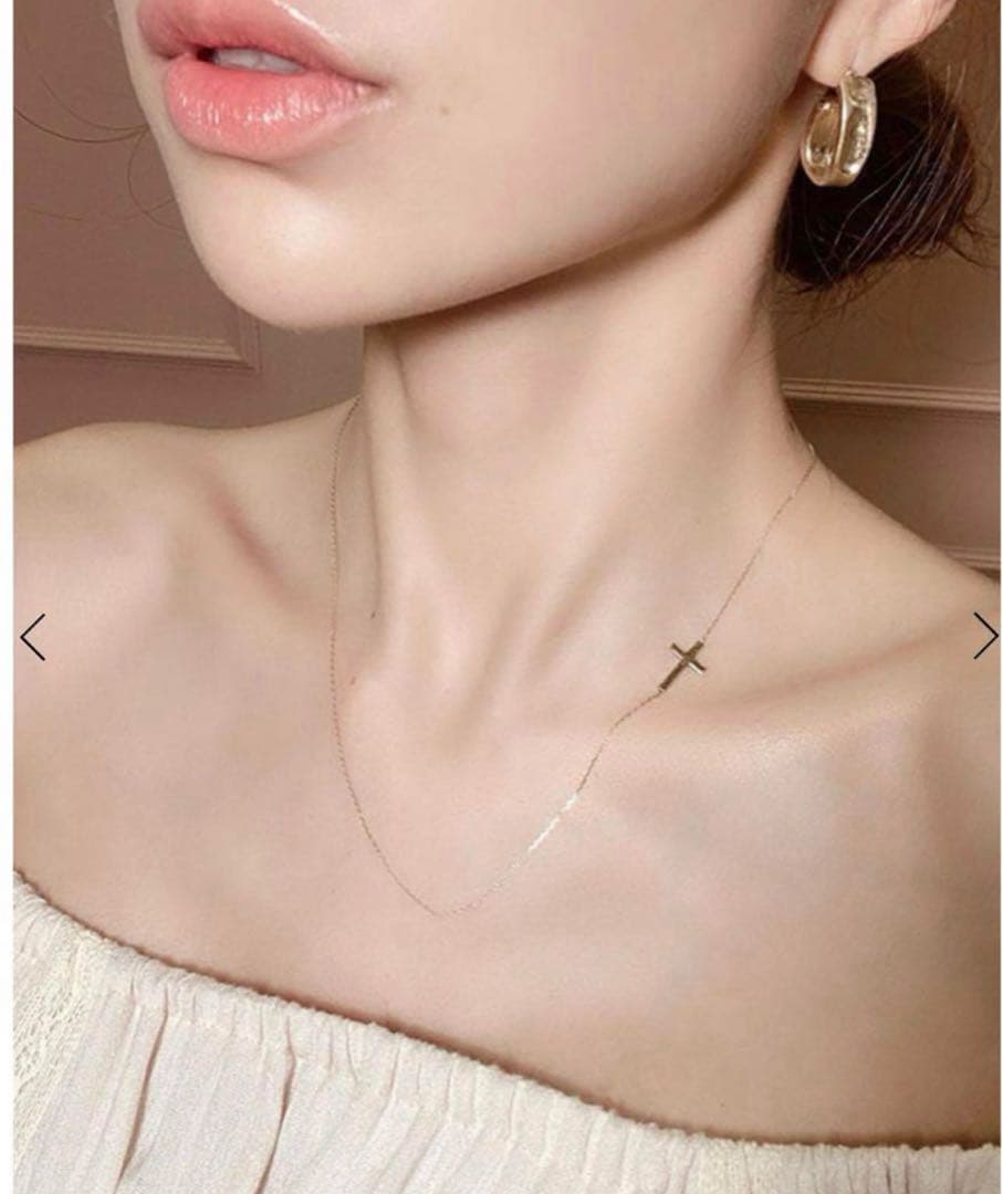 eimy istoire K10 crossed necklace エイミー