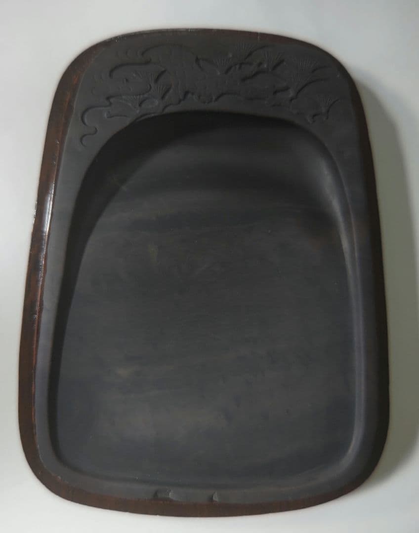 お値下げしました 端渓硯 木箱ケース付き 唐硯 硯 書道 匿名配送