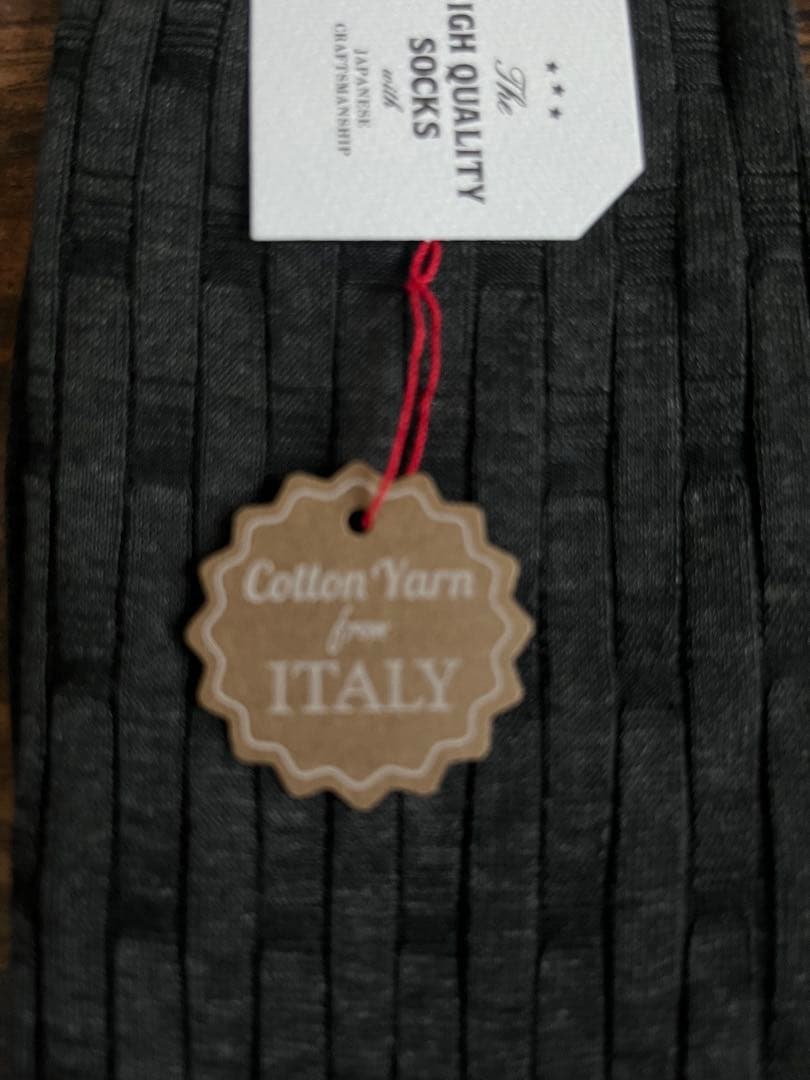 【未使用・タグ付】IL REGALO ソックス25-26cm 2足組　2点