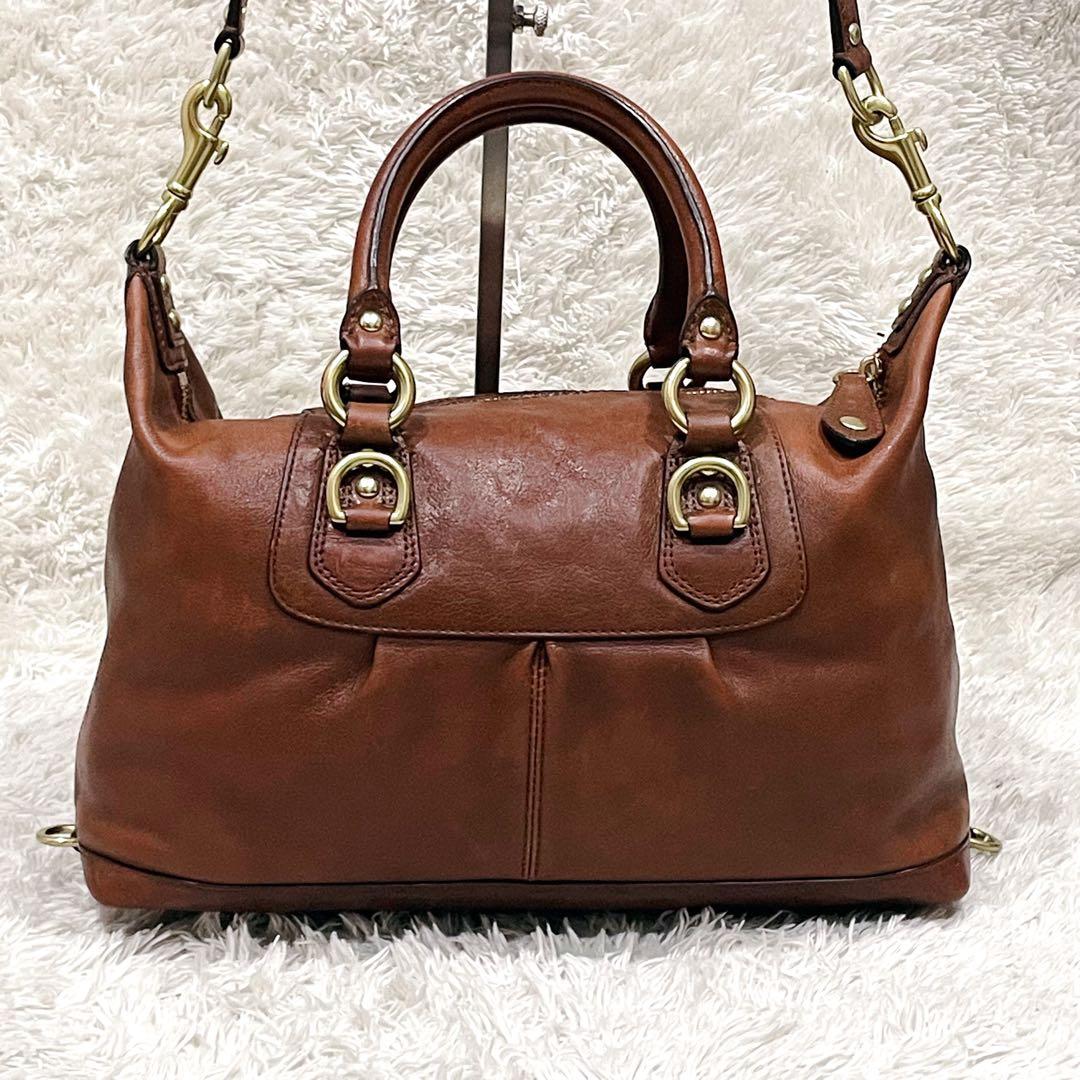 【美品】COACH マディソン サブリナ 2way ショルダーバッグ 12937