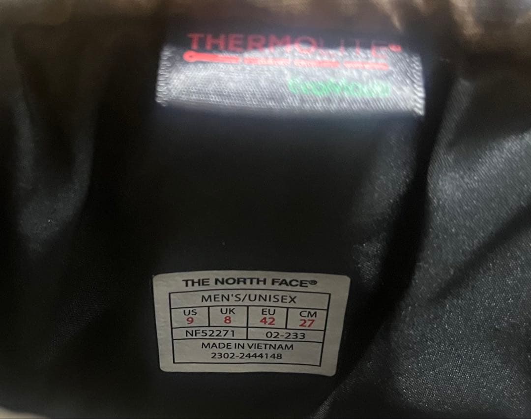 ノースフェイス　ヌプシブーティ　WP Logo Short SE NF52271