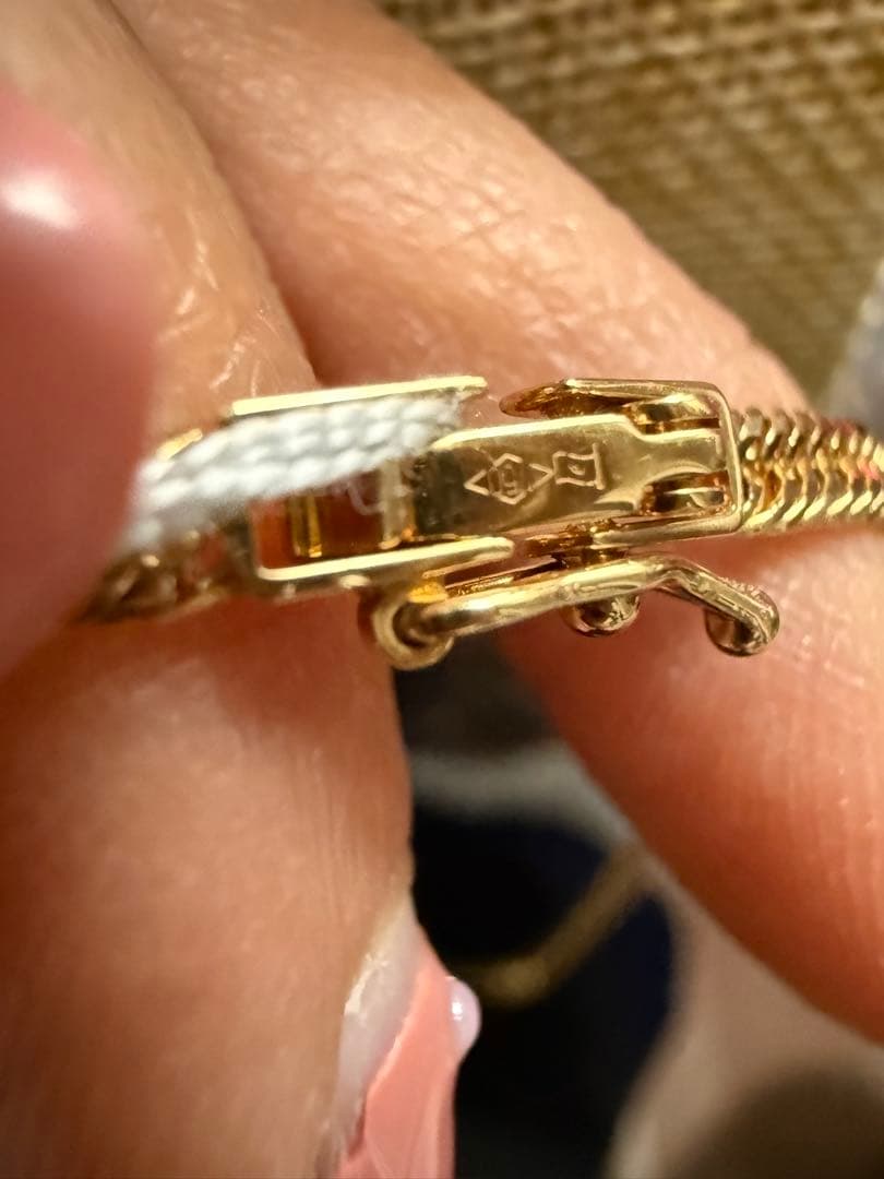 18金喜平12cutトリプルネックレス 45cm 11.3g