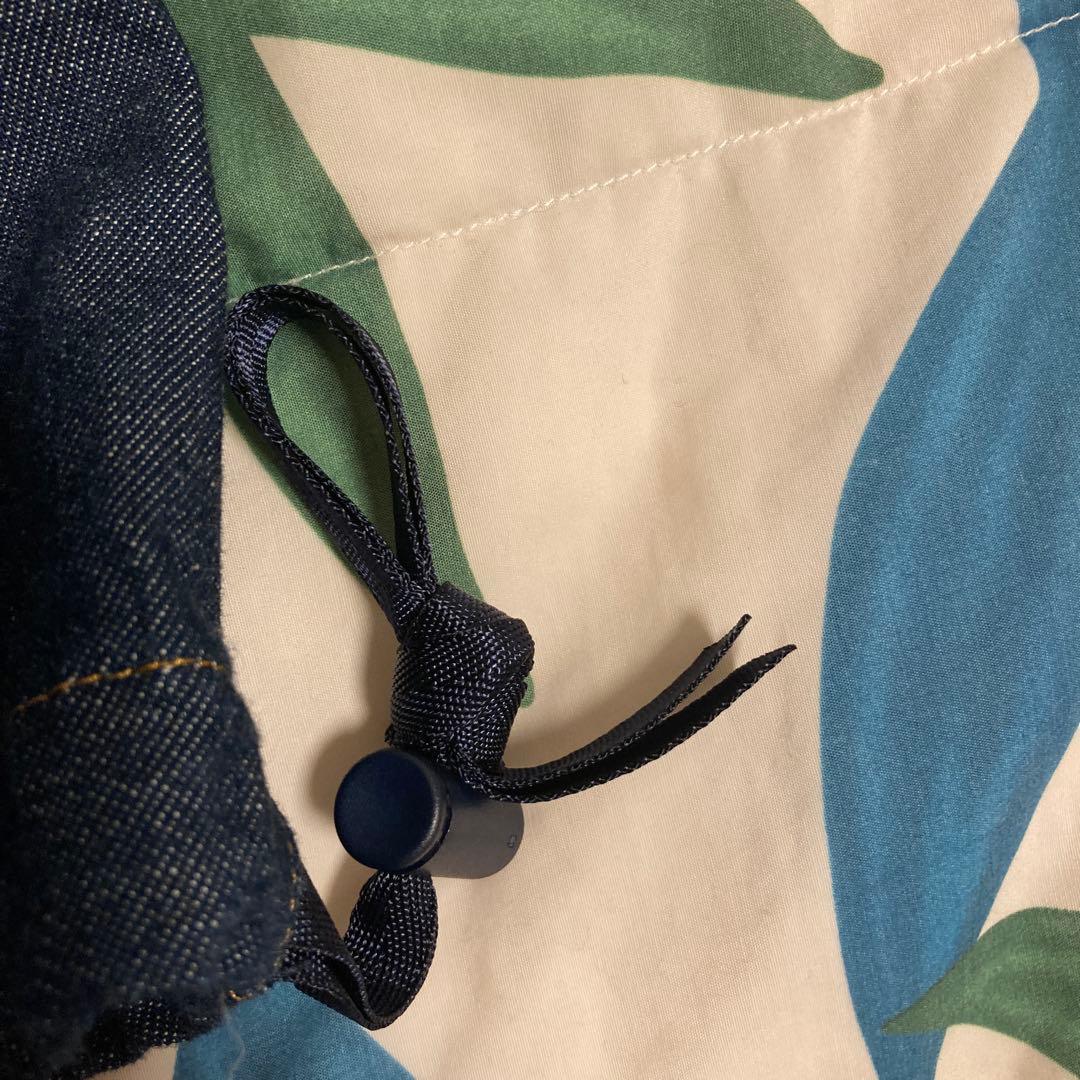 ワンダフルワールド うさぎ刺繍 デニムフーディ ジャケット❁⃘*.゜