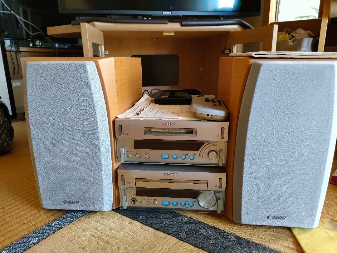 ソニー　コンパクトハイファイコンポーネントシステム SS-CSD1 スピーカー