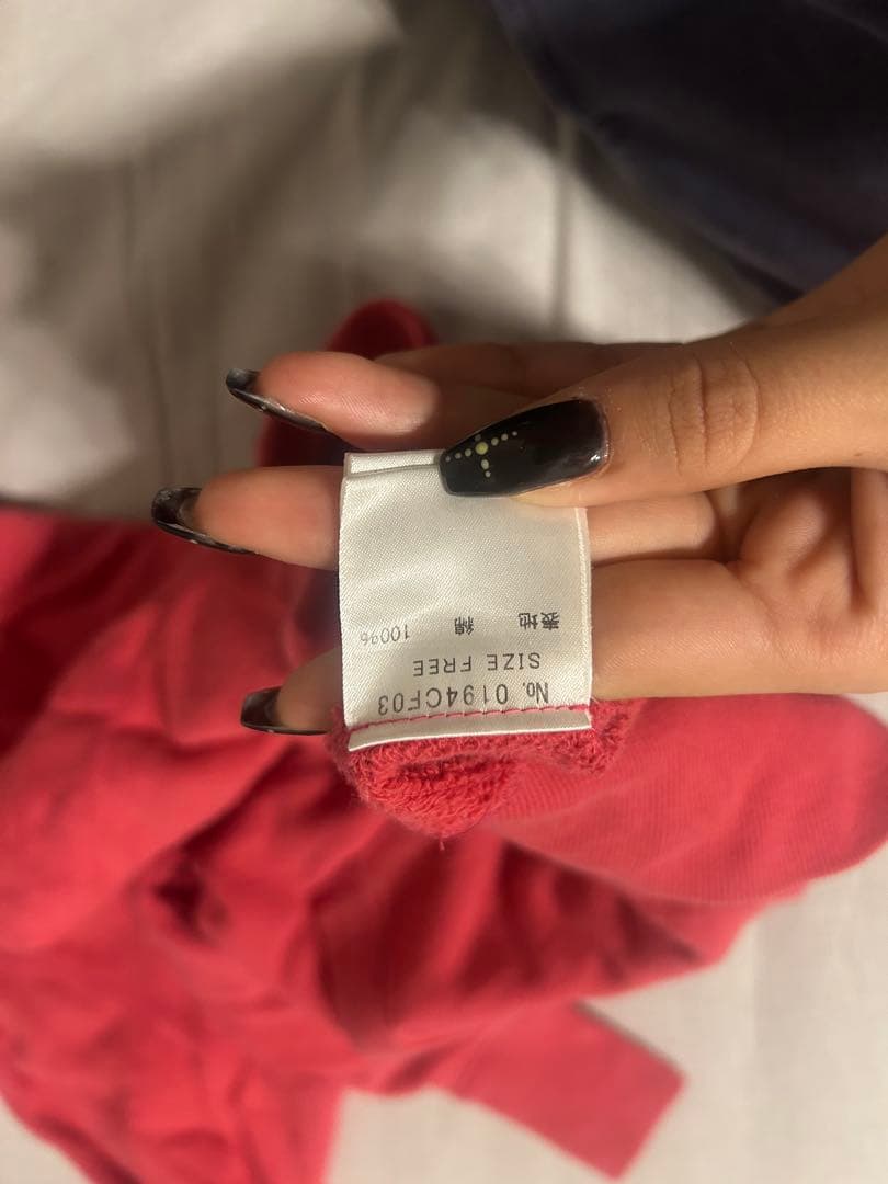 Hysteric Glamour ピンクパーカー FREEサイズ