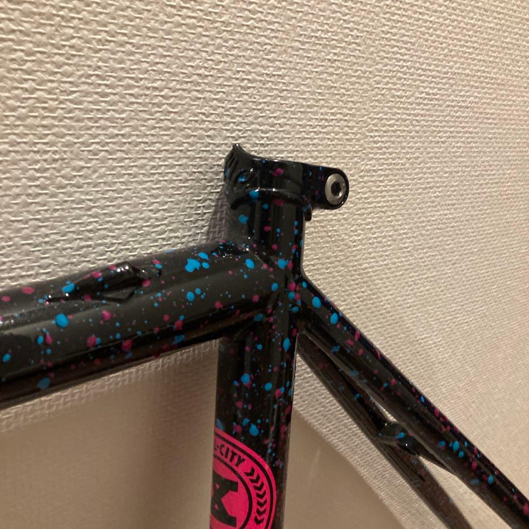 未使用Mr.pink 10th All City オールシティ クロモリカーボン