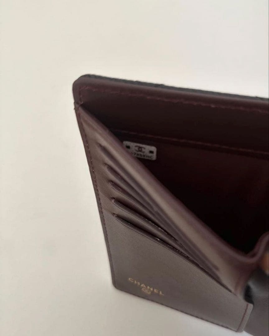 マトラッセ キャビアスキン キルティング 財布