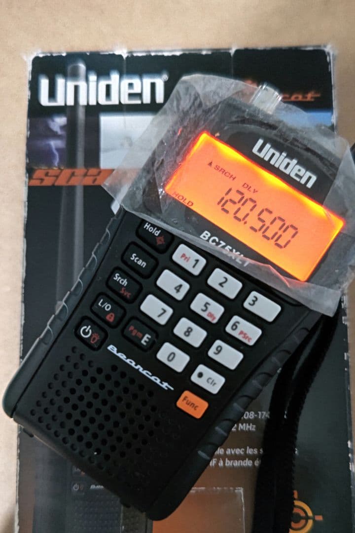 ユニデン BC75XLT エアバンドレシーバー