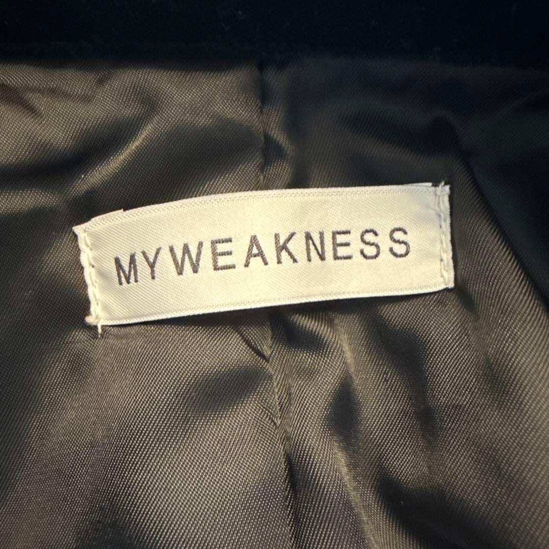 MY WEAKNESS VELVET JACKET ベロアジャケット
