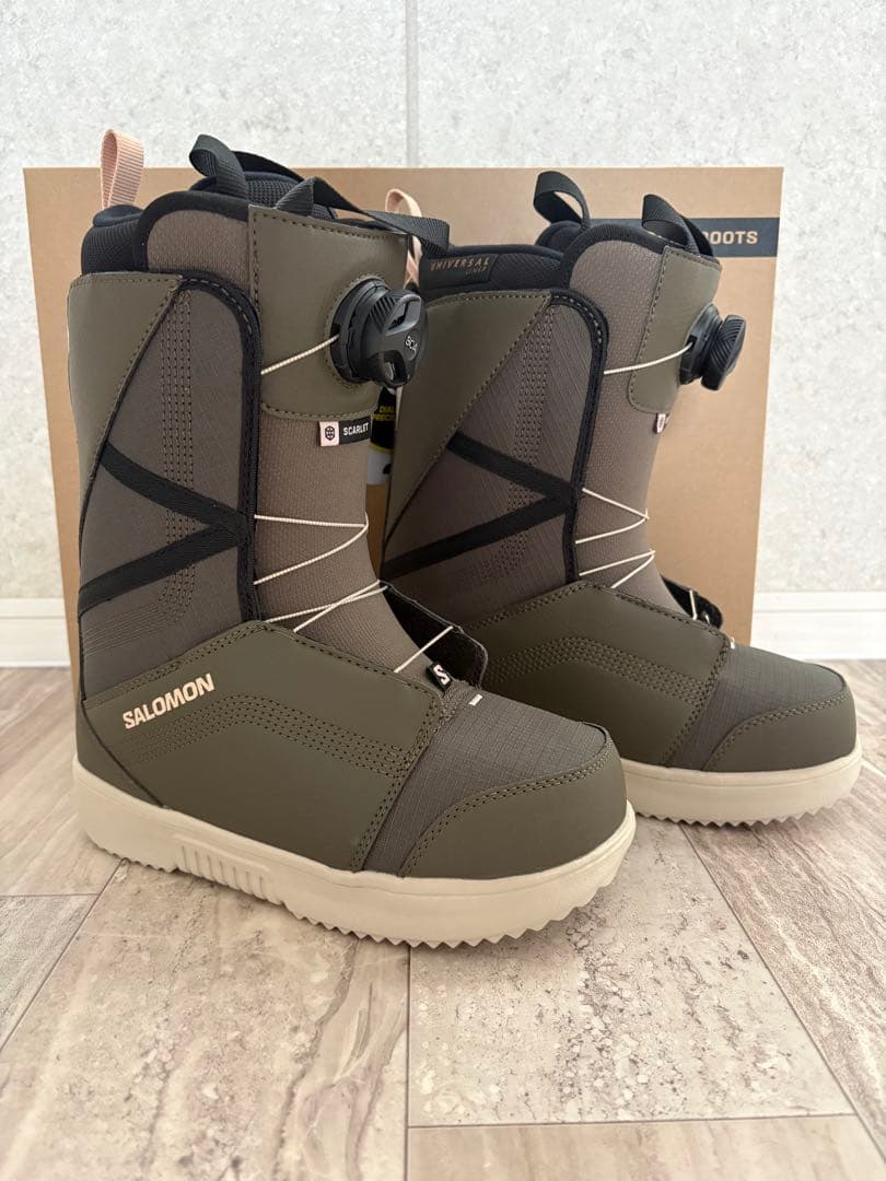 SALOMON スノーボードブーツSCARLET BOA 23.5㎝新品未使用