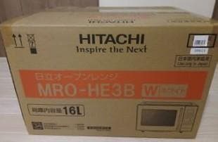 MRO-HE3B-W オーブンレンジ 16L 日立 HITACHI ホワイト 白