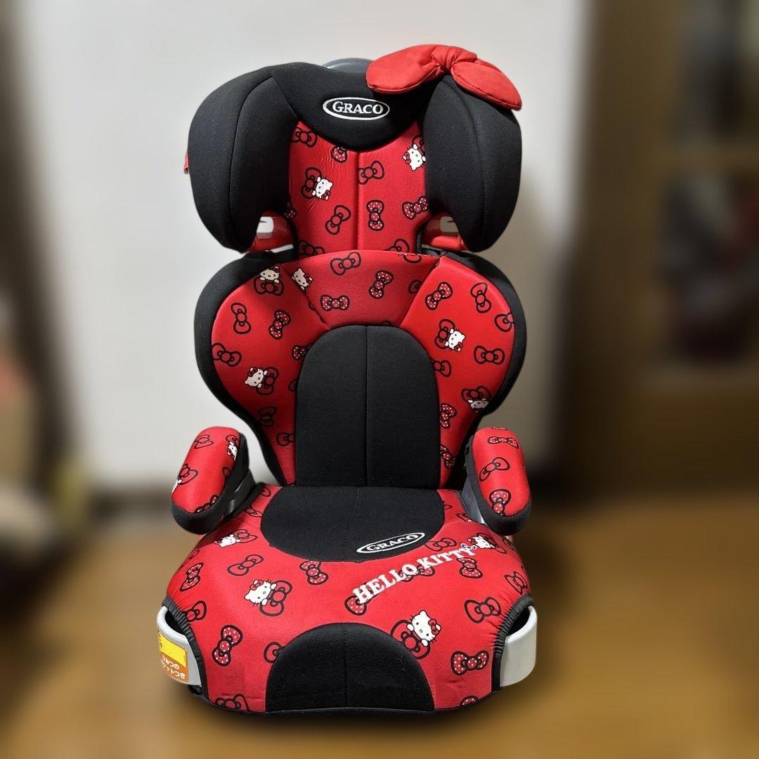 【美品】希少ハローキティジュニアシート GRACO サンリオ