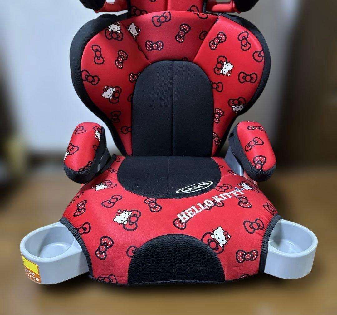 【美品】希少ハローキティジュニアシート GRACO サンリオ