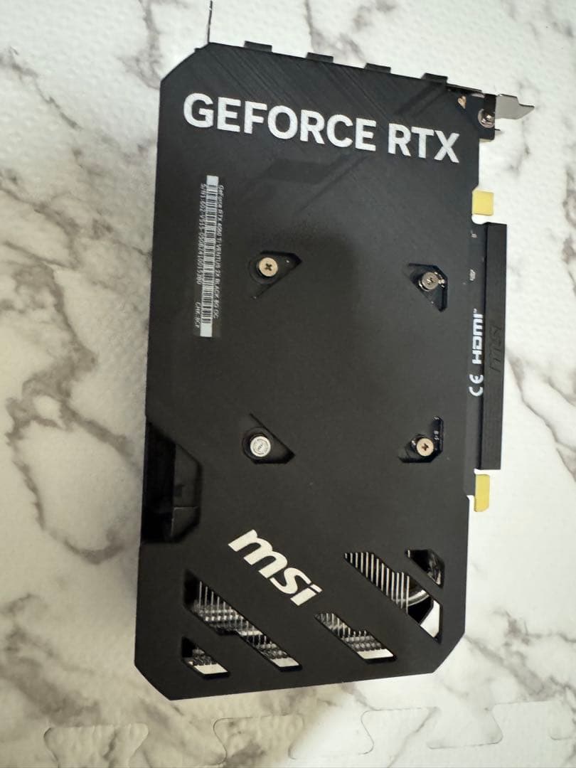 グラフィックボード・グラボ・ビデオカード MSI GeForce RTX 4060 Ti Ventus 2X