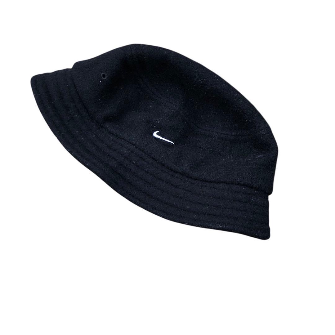 【90's】NIKEクラッシャーハット　バケットハット　vintage 白タグ