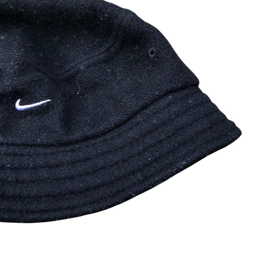 【90's】NIKEクラッシャーハット　バケットハット　vintage 白タグ