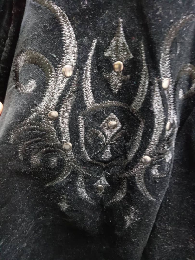 定価18万Affliction×FRANKY MAXベロアテーラードジャケット