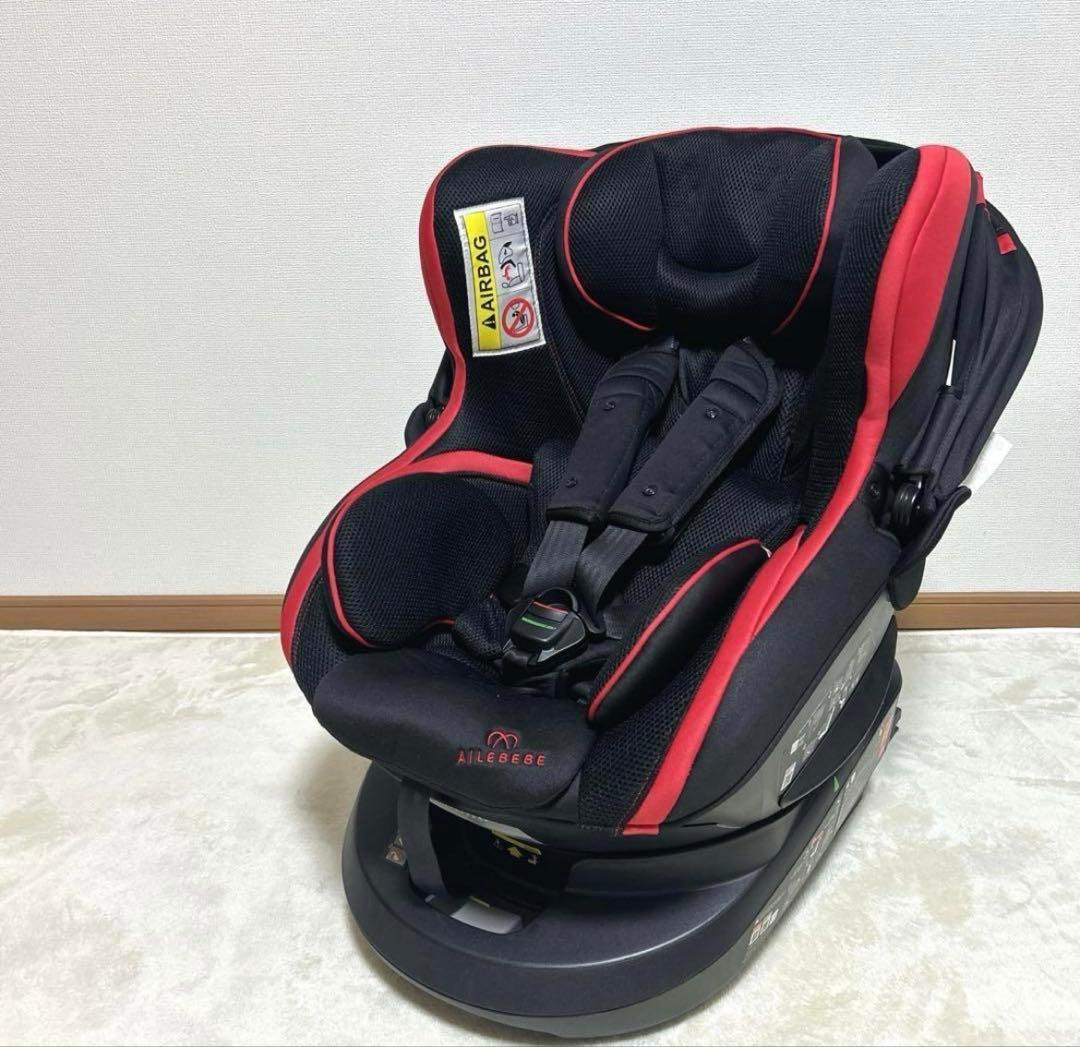 ✨美品✨ エールべべ　クルット3iグランスISOFIX チャイルドシート