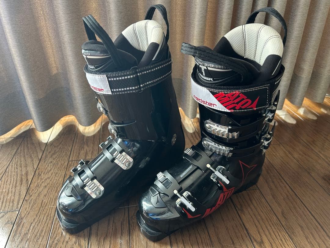 ATOMIC　redster スキー ブーツ ブラック/レッド