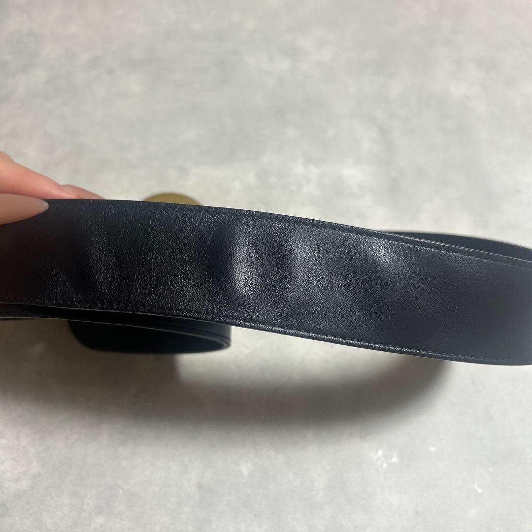 GUCCI ブラック GGバックル ベルト